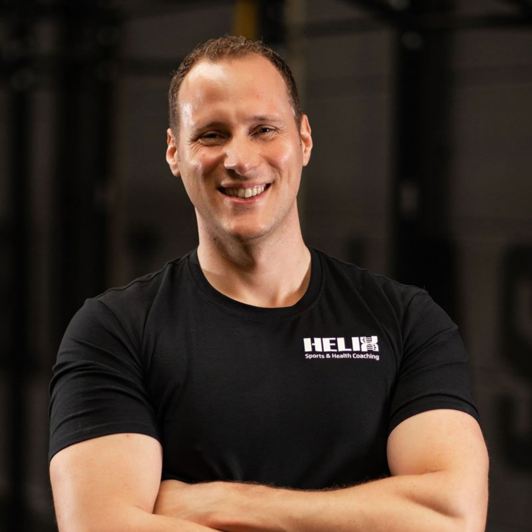 Grip op Gewicht Goud van FITAGE en Helix Sports & Health Coaching, een ondersteunend programma voor gewichtsverlies.