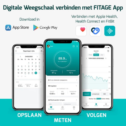 Personenweegschaal LED