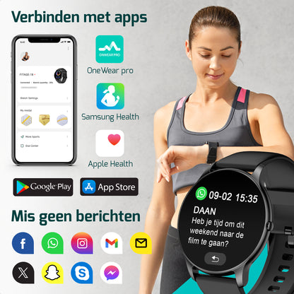 Sporthorloge - Smartwatch - Activity Tracker - GPS